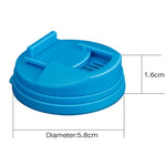 3 PCS Universal Leak-Proof Cover For Cans Push-Type Splash-Proof Cover, Blue, Yellow, Red