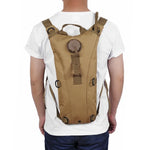 Water Bag Military Tactical Hydration Backpack Outdoor Camping Camelback  Nylon Camel Water Bladder Bag For Cycling, 3L
