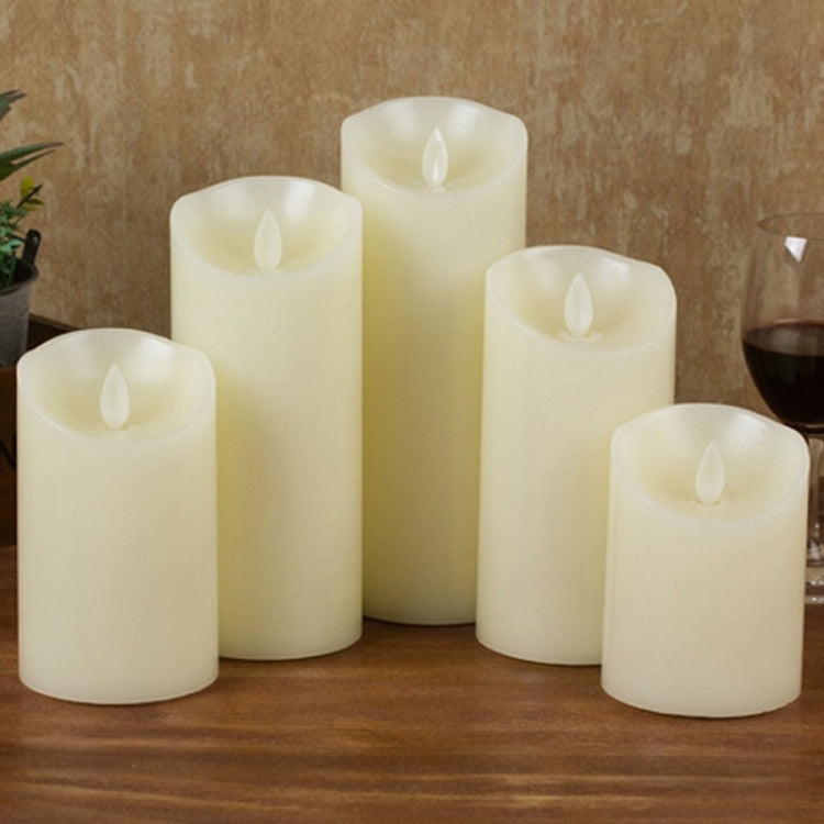 3 PCS LED Electronic Candle Light Birthday Wedding Home Decoration Props Candle Holder, Battery Powered, Size:, Battery Powered 7.5 x 10CM, Battery Powered 7.5 x 12.5CM, Battery Powered 7.5 x 15CM, Battery Powered 7.5 x 17.5CM, Battery Powered 7.5 x 20CM