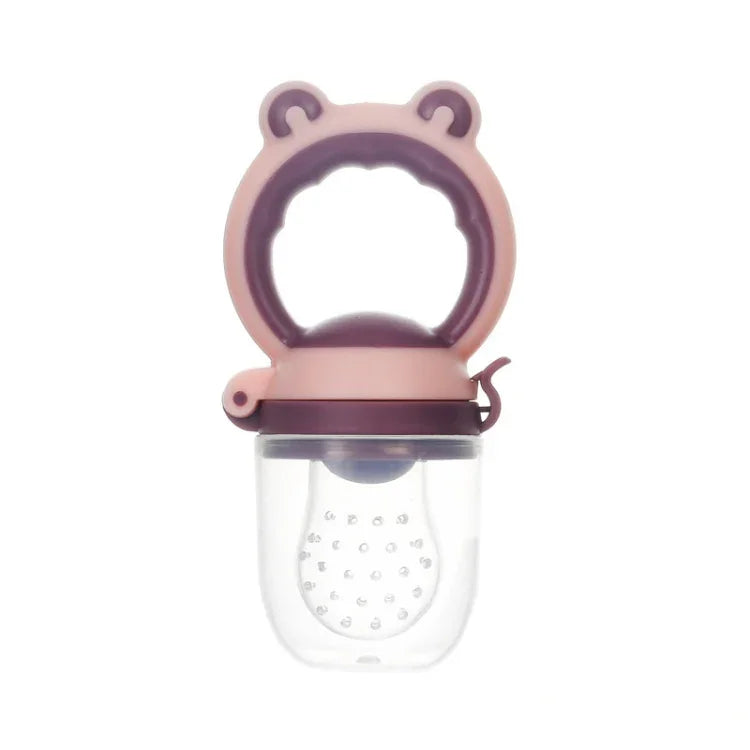 Baby Fruit And Vegetable Food Supplement Food Fruit Bite Bag, S Green, M Green, L Green, S Purple, M Purple, L Purple, S Blue, M Blue, L Blue, S Pink, M Pink, L Pink