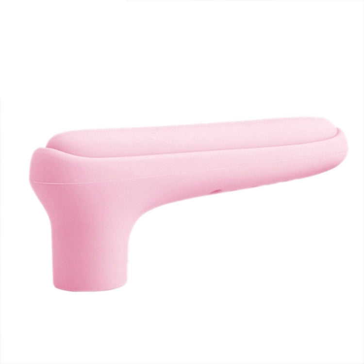 Silicone Door Handle Protector Children Anti-Collision Protector, Creamy-white, Light Green, Pink, Coffee