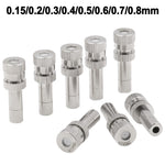 Humidifying And Dedusting Cooling Atomizing Sprinkler Quick-Plug Fog Misting Nozzle, 0.15mm, 0.2mm, 0.3mm, 0.4mm, 0.6mm, 0.7mm, 0.8mm