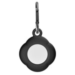 3 PCS Tracker Anti-Lost Silicone Protective Cover with Carabiner for AirTag 2nd Gen / AirTag 1st Gen