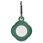 3 PCS Tracker Anti-Lost Silicone Protective Cover with Carabiner for AirTag 2nd Gen / AirTag 1st Gen