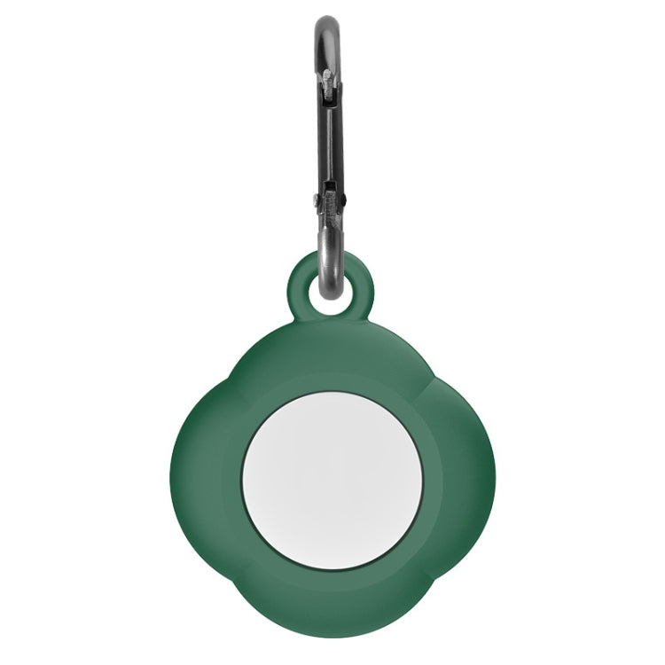 3 PCS Tracker Anti-Lost Silicone Protective Cover with Carabiner for AirTag 2nd Gen / AirTag 1st Gen