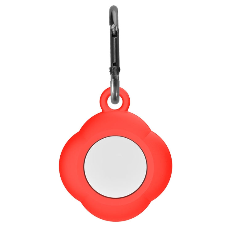 3 PCS Tracker Anti-Lost Silicone Protective Cover with Carabiner for AirTag 2nd Gen / AirTag 1st Gen
