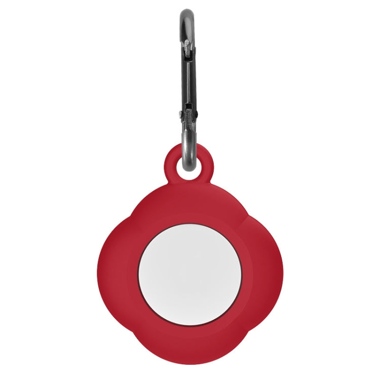3 PCS Tracker Anti-Lost Silicone Protective Cover with Carabiner for AirTag 2nd Gen / AirTag 1st Gen