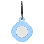 3 PCS Tracker Anti-Lost Silicone Protective Cover with Carabiner for AirTag 2nd Gen / AirTag 1st Gen