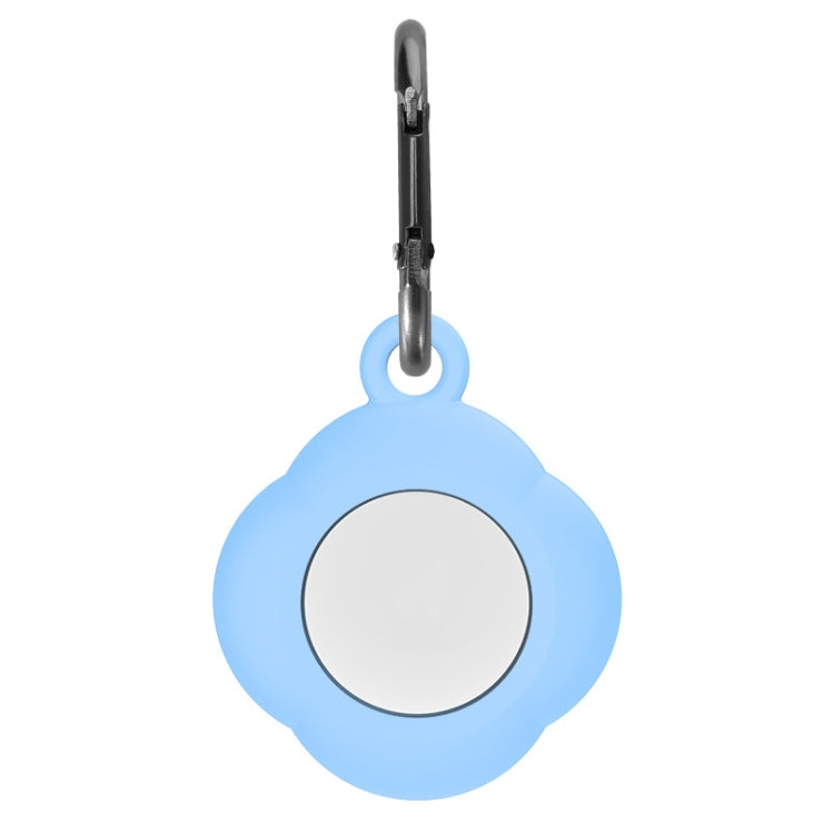 3 PCS Tracker Anti-Lost Silicone Protective Cover with Carabiner for AirTag 2nd Gen / AirTag 1st Gen