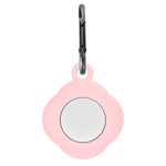 3 PCS Tracker Anti-Lost Silicone Protective Cover with Carabiner for AirTag 2nd Gen / AirTag 1st Gen