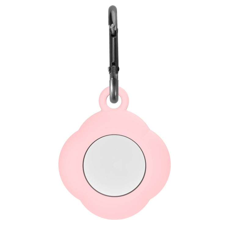 3 PCS Tracker Anti-Lost Silicone Protective Cover with Carabiner for AirTag 2nd Gen / AirTag 1st Gen