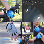 WEST BIKING YP0211215 Riding Gloves Summer Half Finger Breathable Outdoor Cycling Gloves, M, L, XL, XXL