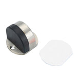 Stainless Steel Punch-Free Door Pad Bedroom Bathroom Invisible Anti-Collision Rubber Door Stopper, Black, Green Bronze, Red Bronze, Brushed Steel, Yellow Bronze, Porcelain White, Bright Gold