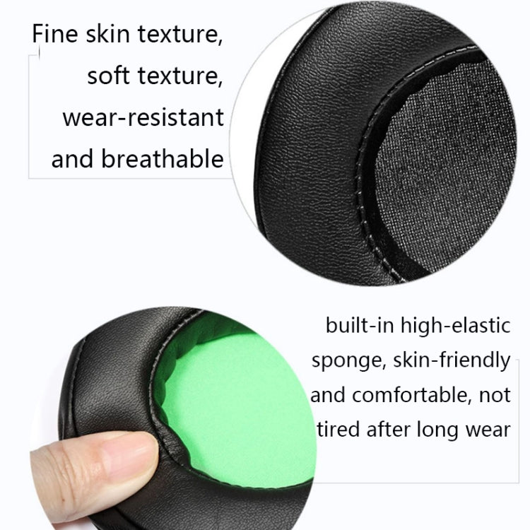 2 PCS Headset Sponge Case For Razer V2, Head Beam Protective Cover(Black), Head Beam Protective Cover(White), Head Beam Protective Cover(Green), Head Beam Protective Cover(Pink), Round(Black), Round(Black Green Net ), Ellipse(Black)                    ...