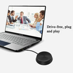 360-Degree Pickup Video Voice Call USB Omnidirectional Microphone Conference Microphone Webcast Microphone, M70, M100PRO