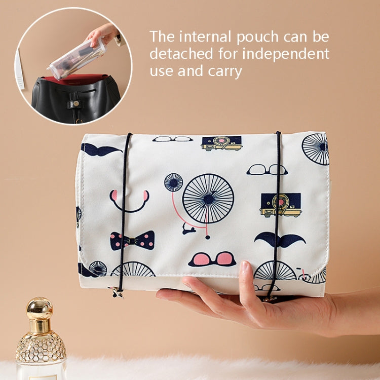 4 In 1 Multi-Function Cosmetics Storage Bag Removable Large Capacity Travel Convenient Cosmetic Bag Wash Bag, Black, Gray, Upgrade Green, Upgrade Pink, Upgrade Blue, Upgrade Purple, Upgrade White