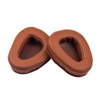 1 Pairs Headphone Sponge Leather Earmuffs For Skullcandy Aviator 2, Black, Brown