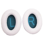 2 PCS Headset Sponge Cover For BOSE QC15 / QC2 / QC25 / AE2 / AE2i, Print Color + Blue LR, White + Blue LR, Print Color + Black, Black + Black, White + Black, Print Color + Gray, Khaki  + Gray, Coffee  + Gray, White  + Gray, Gray  + Gray               ...