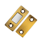 Punch-Free Invisible Cabinet Door Magnetic Suction Launcher Door Suction Double Magnet Sliding Door Suction, Black, Golden, Green Bronze, Red Bronze, Yellow Bronze