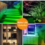 LED Light Strip 16 Color Remote Control RGB Light Belt USB Symphony Neon Decorative Soft Light Bar, 3m, 4m
