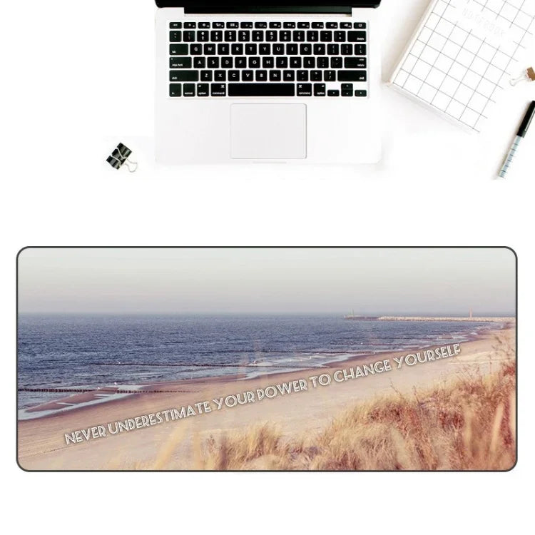 AM-DM01 Rubber Protect The Wrist Anti-Slip Office Study Mouse Pad, 300x800x5mm, 400x900x2mm, 400x900x3mm, 400x900x4mm, 400x900x5mm