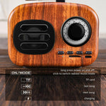 Ft-05 Wireless Retro Bluetooth Speaker Gramophone Mini Player, Gold, Pink, Walnut, Red, Black