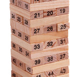 54pcs /Set Childrens Educational Building Block Toys Stacking Game