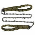 Outdoor Sports Hand Chainsaws Braided Umbrella Rope Camping Survival Pocket Saw, Umbrella Rope