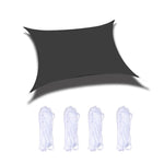 Outdoor Garden Sunshade Sail Waterproof Anti-UV Canopy, Size: 3m x 6m, 3m x 6m