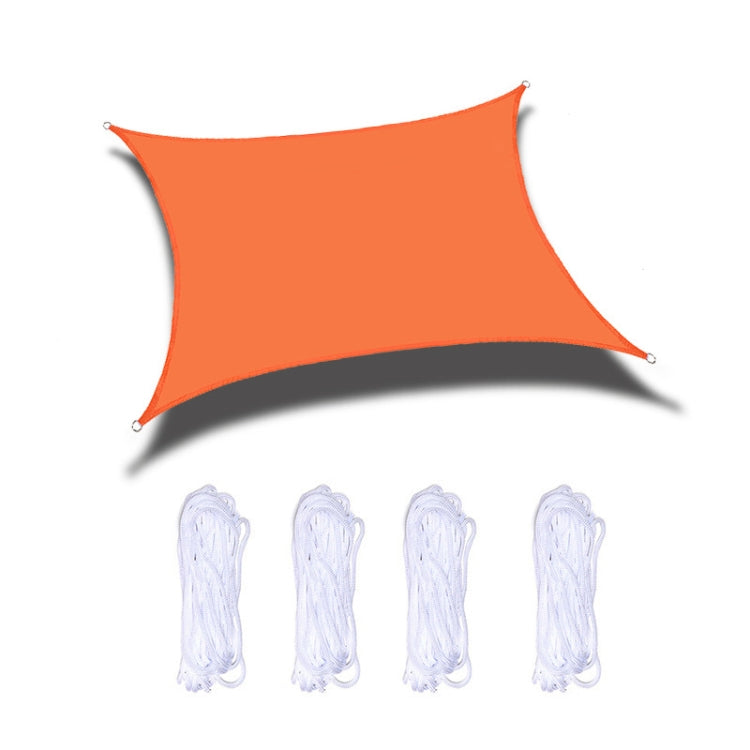 Outdoor Garden Sunshade Sail Waterproof Anti-UV Canopy, Size: 4m x 5m, 4m x 5m
