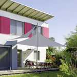 Outdoor Garden Sunshade Sail Waterproof Anti-UV Canopy, Size: 4m x 5m, 4m x 5m