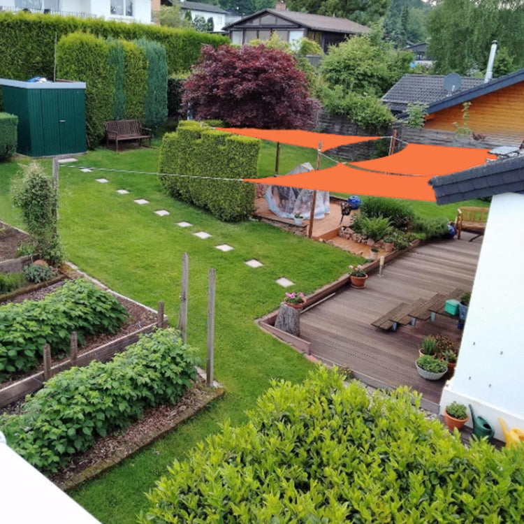 Outdoor Garden Sunshade Sail Waterproof Anti-UV Canopy, Size: 3m x 3m, 3m x 3m