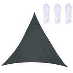 Triangle Outdoor Garden Sunshade Sail Waterproof Anti-UV Canopy, Size: 6m x 6m x 6m, 6m x 6m x 6m