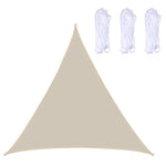 Triangle Outdoor Garden Sunshade Sail Waterproof Anti-UV Canopy, Size: 6m x 6m x 6m, 6m x 6m x 6m