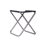 Outdoor Portable Camping Folding Chair 7075 Aluminum Alloy Fishing Barbecue Stool, Size: 24.5x22.5x27cm, Camping Folding Chair (Silver Gray), Camping Folding Chair (Gold), Camping Folding Chair (Red), Camping Folding Chair (Blue)