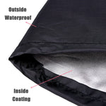 Outdoor Garden Grill Cover Rainproof Dustproof Anti-Ultraviolet Round Table Cover, 102x45cm, 77x70cm, 55x50cm, 38x40cm, 120x75cm, 75x30cm, 122x45cm, 120x20cm, 77x58cm, 84x50cm, 86x36cm, 92x30cm, 112x21cm, 76x30cm, 130x71cm, 128x71cm, 74x50cm, 84x35cm