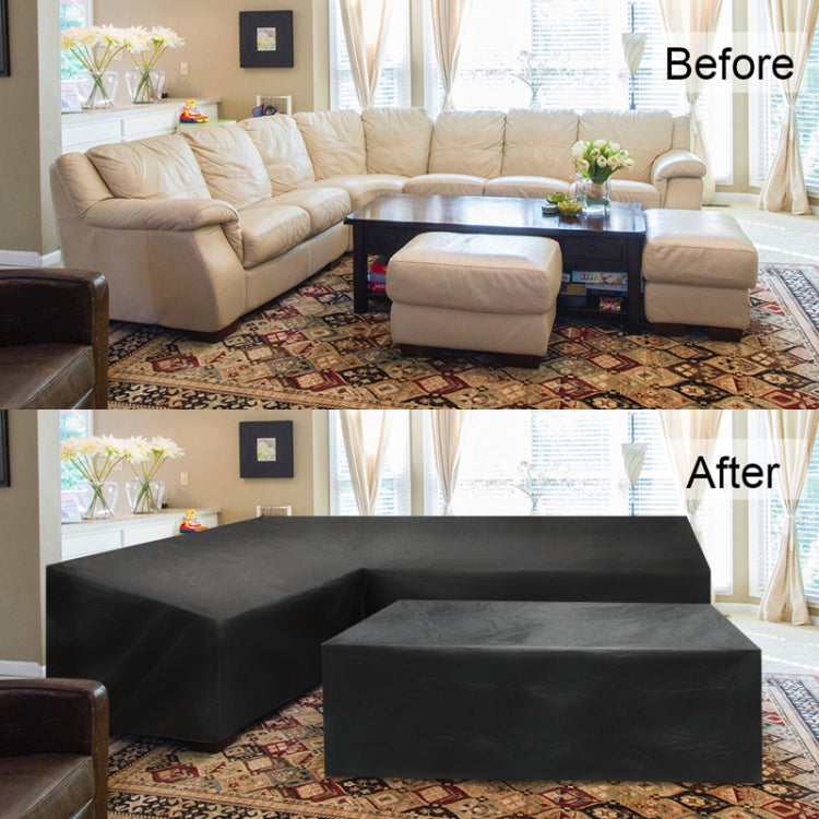 Outdoor Garden Furniture Corner Sofa Cover Dustproof Table Cover, 215x215x87cm, 200x270x82cm, 286x222x82cm, 300x300x98cm, 155x95x68, 210x270x85cm