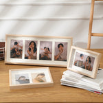 Wooden Wall-Mounted Pendulum Dual-Purpose Combination Photo Frame Style：, 8 inch, Two Frame, Three Frame, Four Frame Horizontal, Four Frame Vertical