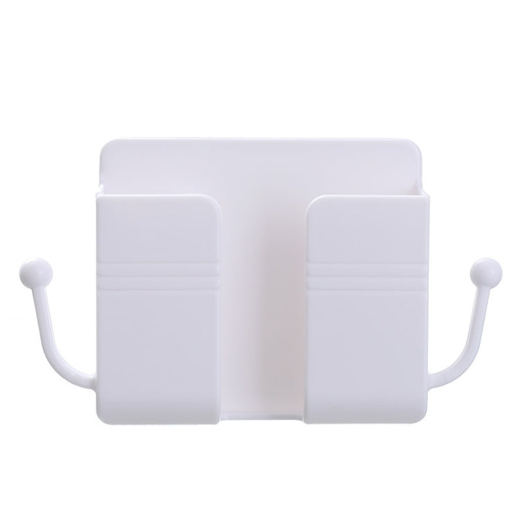 10 PCS Wall-Mounted Remote Control Storage Box Bedside Mobile Phone Charging Stand, 10 PCS Green, 10 PCS Blue, 10 PCS Pink, 10 PCS White, 10 PCS Yellow