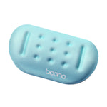 Baona Silicone Memory Cotton Wrist Pad Massage Hole Keyboard Mouse Pad, Style:, Mouse Pad (Blue), Mouse Pad (Gray), Mouse Pad (Pink), Medium Keyboard Rest (Blue), Medium Keyboard Rest (Gray), Medium Keyboard Rest (Black), Large Keyboard Rest (Blue)