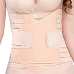 Postpartum Abdomen Belt Bundles Abdominal Vented Pregnant Women Bundles Belly Belt, S, M, L, XL, XXL