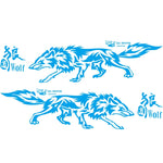 D-70 Wolf Totem Car Stickers Car Personality Modified Car Stickers, D-70