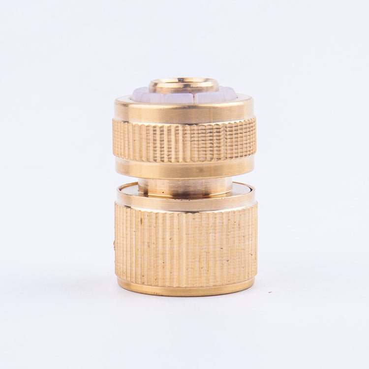 Car Washing Garden Water Pipe Pure Copper Quick Connect Water Joint, 4pcs Copper