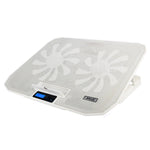 ICE COOREL N106 Laptop Base Adjustment Radiator Dual-Fan Notebook Cooling Bracket, Standard Version (Blue Light), Luxury Version (Knight Dark), Luxury Version (Ivory White), Luxury Version (Sea Blue), Flagship Version (Knight Black)                    ...