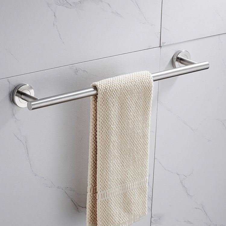 304 Stainless Steel With Grooved Bathroom Pendant Bathroom Shelf,Style:, Wire Drawing Single Rod 40cm, Wire Drawing  Towel Ring, Wire Drawing Hook, Paper Towel Holder A, Paper Towel Holder  B, Vertical Single Rod, Black Cloth Hook                      ...