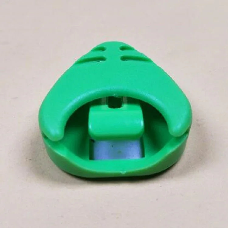 100 PCS ABS Storage Box for Guitar Pick, Random Color Delivery, Heart-shaped Pick Box, Large Triangular Pick Box