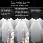 TG-TY074 Solar Human Body Induction Garden Wall Lamp Outdoor Corridor Light, Spec:, 118 SMD, 117 COB