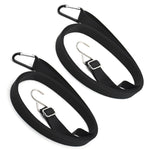 Car Jacket Windproof Belt Outer Garment Fixing Rope Anti-Strong Wind Thickening Adjustable Fixed Car Binding Belt, 2 PCS / Set