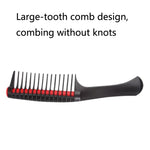 2 PCS 0089 Hair Salon Dyeing Hair Styling Brush Rolling Heart Smooth Hair Comb Brushing Hairdressing Tools