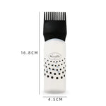 Hair Dyeing Hair Care Dry Cleaning Bottle Squeeze Transparent Rinse Scale Bottle Hairdressing Tools, Black, Blue, Pink